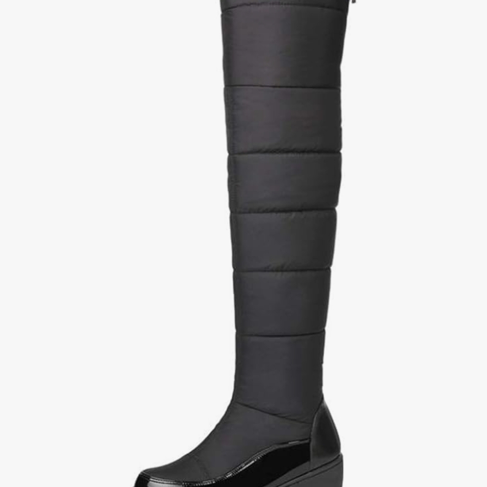 Elegant Black or Navy Over-the-Knee Boots